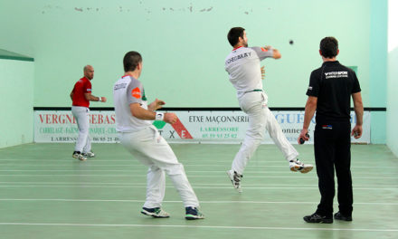 Etchegaray-De Ezcurra en finale contre Ospital-Palomes