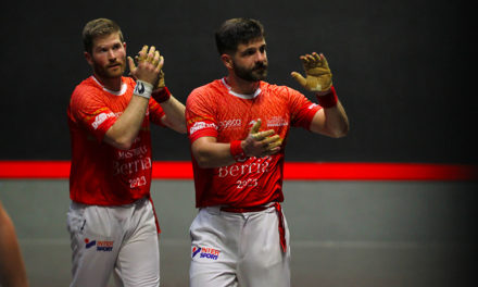 Echeverria-Iphar et Larralde-Ducassou en finale des Masters du Berria