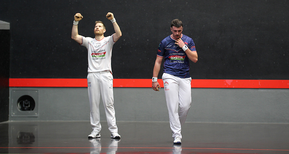 Ducassou et Ugarte sacrés en individuel groupe A et groupe B